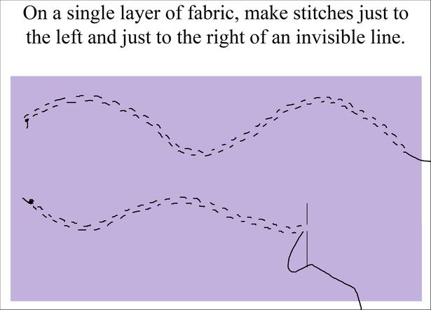 3S Ori Nui Shibori: This type of stitch lets