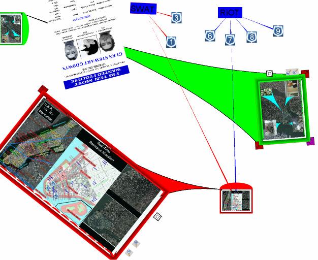 Our prototype is for a police emergency management system that would be part of a larger emergency operation control centre in charge of ongoing situational assessment and operations deployment to
