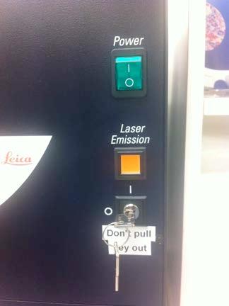 Turn on the Supply Unit - Laser box (big