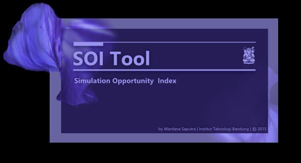 2 Wardana Saputra - 12211031 Fig. 1 Welcome screen of SOI Tool A new petroleum engineering software to optimize the selection of well locations based on Simulation Opportunity Index.