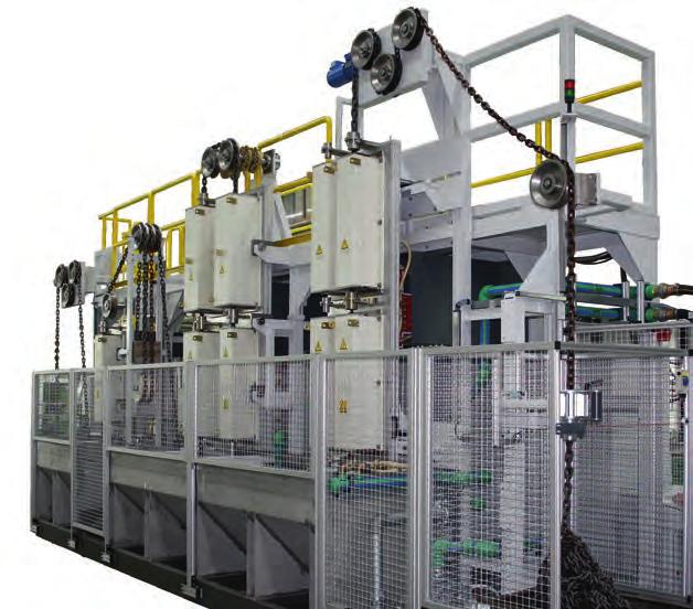 Hardening temperatures of up to 1,000 C, freely configurable annealing temperatures and the option of partial quenching offer the customer maximum flexibility