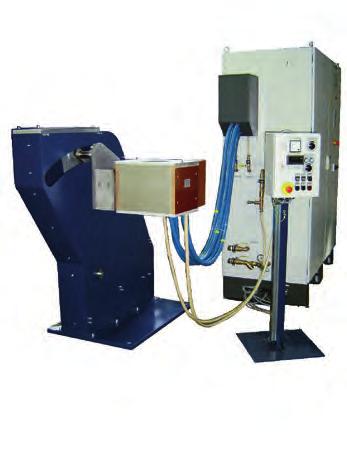 INDUCTION MELTING SYSTEMS A nearly unlimited variety of shapes can be created from molten metal.