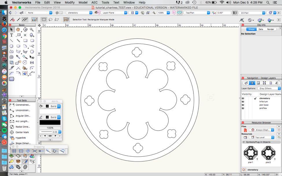 7. Use the Circular Array tool with the same settings as before (refer to