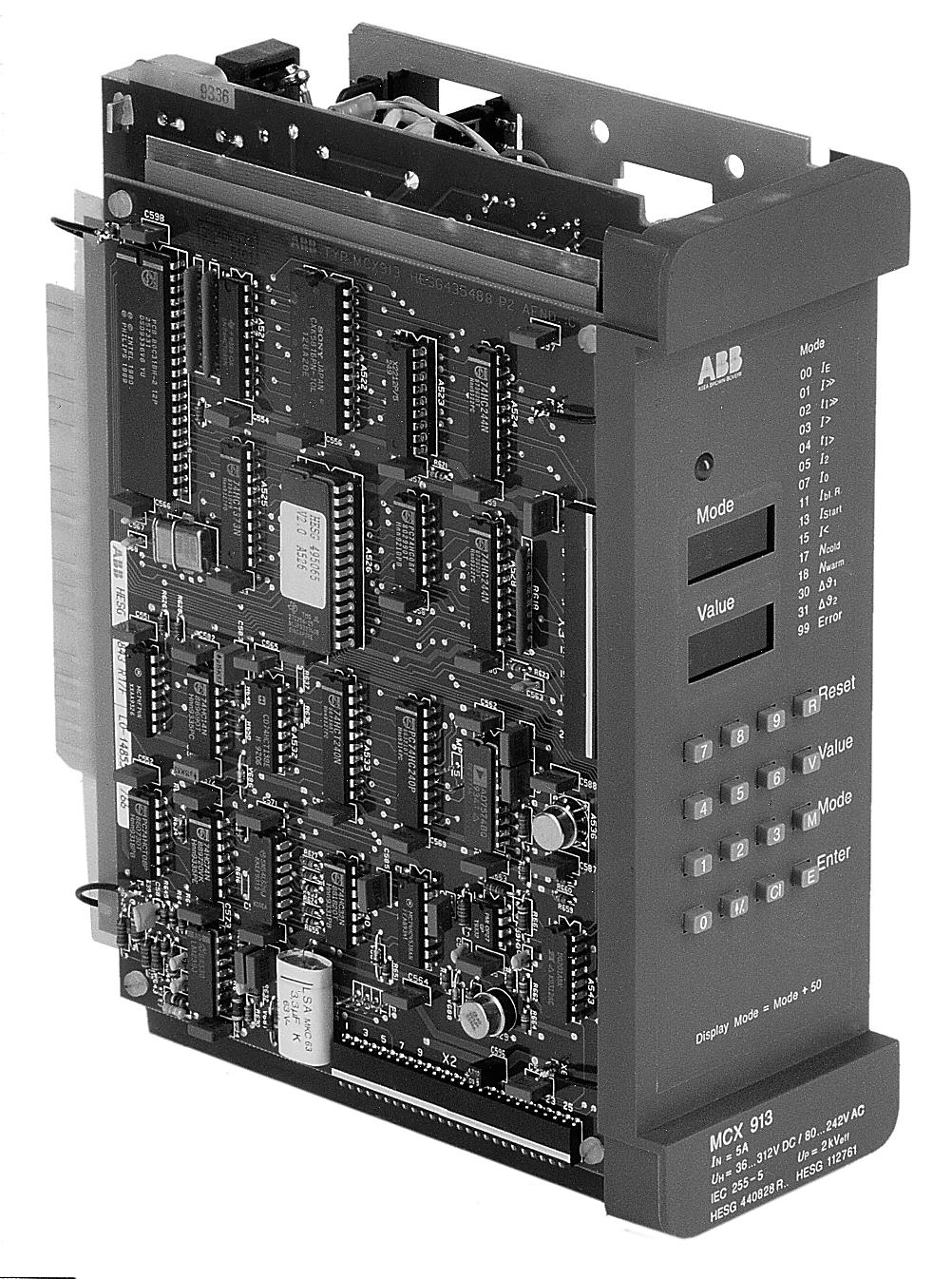 Multifunctional relay Page 1 Issued: July 1998 Changed: since April 1989 Data subject to change without notice Features Plug-in microprocessor controlled multifuncional relay with automatic shorting