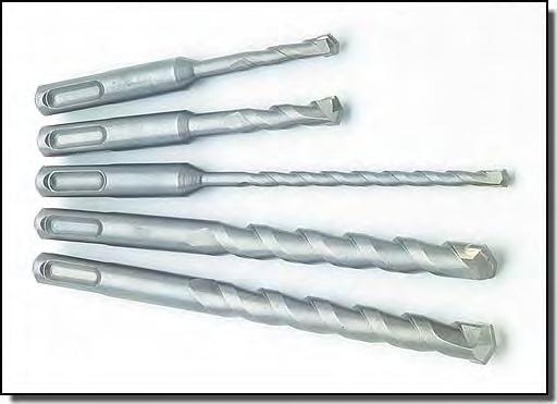 CLASS # 18 SDS HAMMER DRILL BITS (SDS = Slotted Drive System or Slotted Drive Shaft ) Used by the construction industry, these are heavy duty Carbide tipped SDS bits.