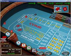 Online Craps Layout When naturals or craps numbers are thrown on the Come Out Roll, the shooter will continue to roll the dice and the next roll will also be a Come Out Roll.