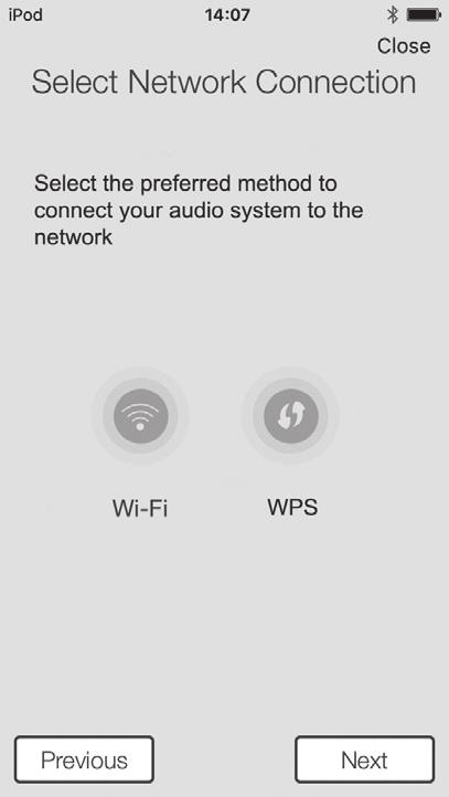 Once your device has connected to the radio, return to the UNDOK app. 5. Use the app to complete the setup,including giving the radio a name.
