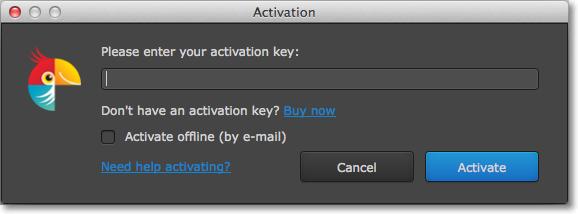 Offline Activation This topic explains how to activate Movavi Photo Editor if you do not have a stable Internet connection or if the online activation method did not work.