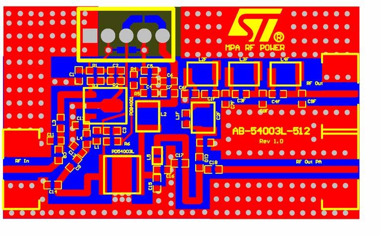 Circuit layout STEVAL-TDR001V1 4 Circuit layout Figure