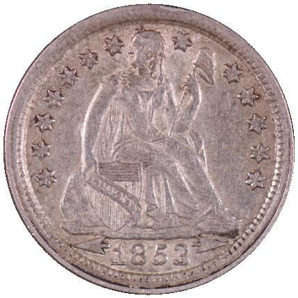 III - Drapery added to Obverse