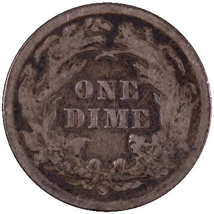 Love Tokens The Liberty Seated Dime is probably the most common coin encountered as a love token.