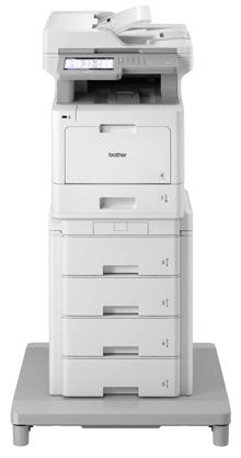 MFC-L9570CDW ALL-IN-ONE COLOUR LASER PRINTER WITH LARGE LCD AND ADVANCED SECURITY Print, Scan, Copy, Fax Up to 31ppm Colour & Monochrome Print Speed Up to 100ipm Scan Speed Up to 300 Sheet Paper