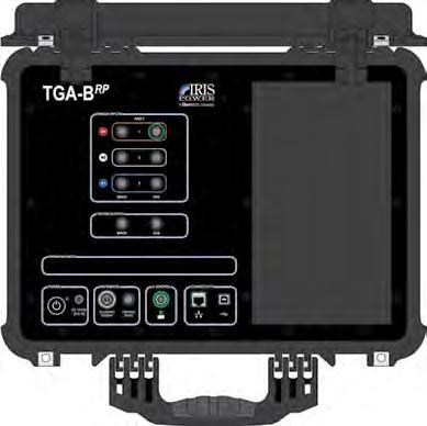 Product Overview The Iris Power TGA-B instrument provides the most reliable and accurate portable partial discharge monitoring solution on the market that is designed specifically for motors and