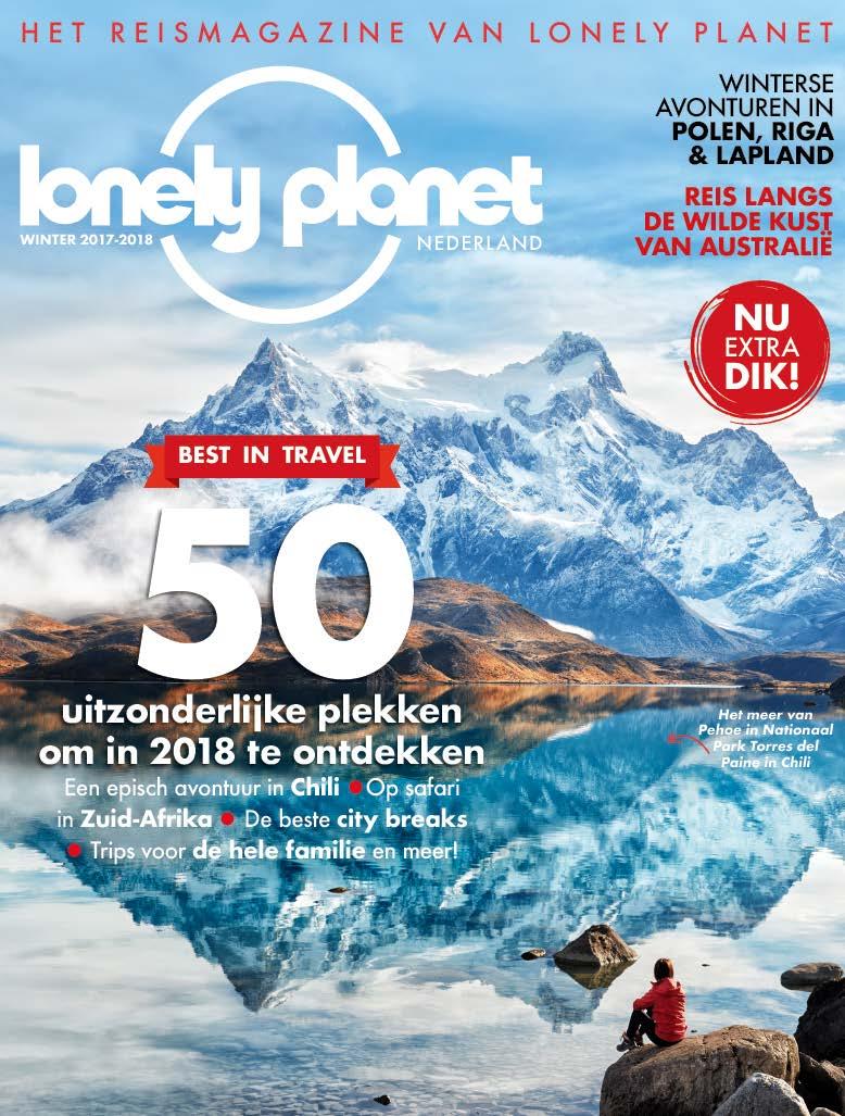 Lonely Planet magazine Pijper Media is the publisher of Lonely Planet magazine in the Netherlands and Belgium.