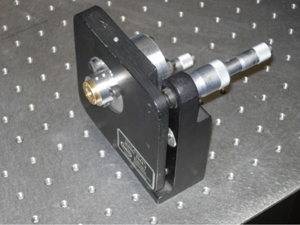 22 Figure 10: A photo of the CFP used in the HSRL instrument. via the PZT tube. A protective sleeve with a 5.