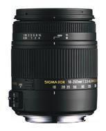 OPTICAL IMAGE STABILIZATION SIGMA 18-250MM MACRO DC OS HSM All-in-one travel zoom lens Optical