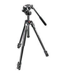 568GET052 NIKON: 568GET053 MANFROTTO 290 XTRA Tripod with Video Head Fluid video head Adjustable