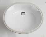 Artisan China Sinks are crafted from a clay mixture that is fired at an intense heat to vitrify the clay and fuse the