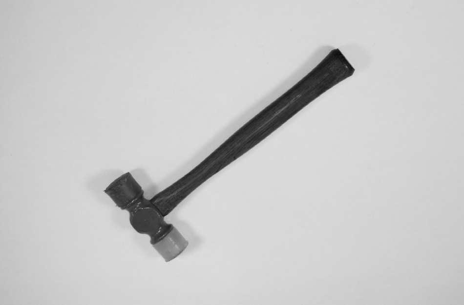 6 CHAPTER TWO 14 15 Never use a metal-faced hammer on engine and drive system components as severe damage will occur. You can always produce the same amount of force with a soft-faced hammer.