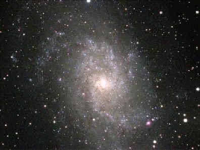 Enhancements Images of galaxies tend to have a lot of dynamic range and you may find it difficult to reveal the faint details in the arms without causing the core to saturate.