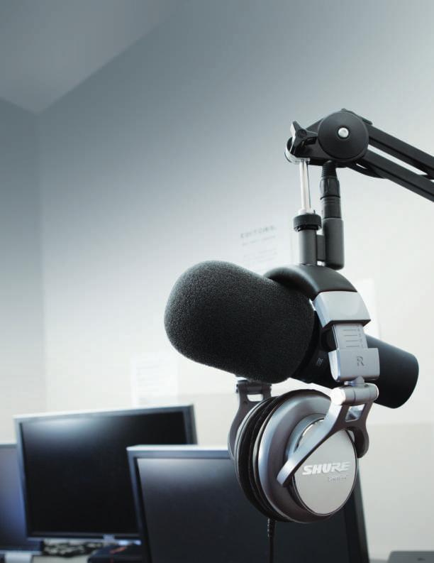 In the booth: STUDIO VOICEOVER MICROPHONES Great speeches. Dramatic narration. Radio s most memorable moments.