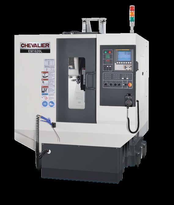 The series is engineered with efficiency to satisfy the need for large quantity machining. Chose from three models: EM16L, EM33L and EML.