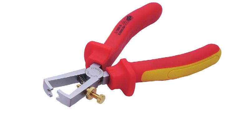 E Cable Preparation & ing Electrician s s STRIPPING PLIERS 1000V VDE Stripping Pliers.
