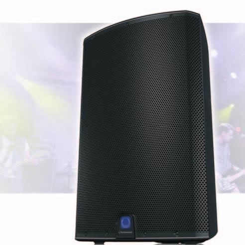 industry standard speakers ULTRANET digital audio networking connects to mixers and other sources 15" low frequency driver with
