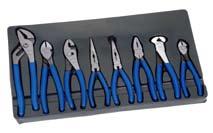 nose pliers, BDG5CP Lineman's pliers, BDG86CP and BDG88CP diagonal cutters plus BDGEC end cutters (8 pcs) in storage tray BAWP100 Adjustable Joint 1 3 /8 10 5 /32 6 602038 B8CP s 31 /32 6 19 /32 6