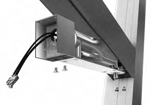 The installer is responsible for all external power supply hardware to the door system (See site prep section). 1. Install the "Snap-in" Covers on both sides of the opening before proceding (FIG. 29).