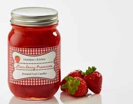 3764 These candles are poured into authentic Golden Harvest country canning jars and feature a full 15 ounces of our