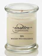 wooden wicks. 3778 WOODEN WICK INDULGENCE All natural 100% soy wax candles.