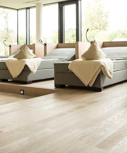 A thermal treatment process is employed to refine native hardwoods such as ash into so-called thermo wood that is certified to durability class 1.
