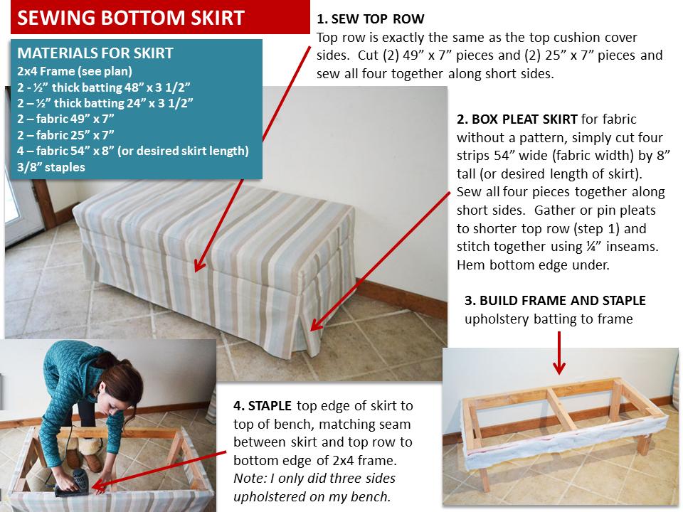 [13] Follow directions in diagram for sewing the