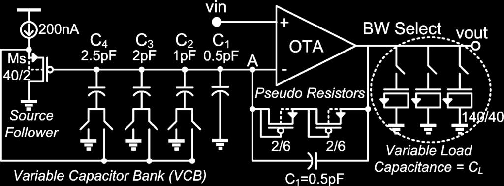 1106 IEEE JOURNAL OF SOLID-STATE CIRCUITS, VOL. 42, NO. 5, MAY 2007 Fig. 10. Schematic of the VGA.
