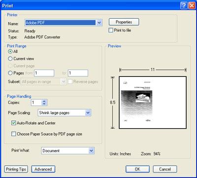 3.1 Scanning double sided documents 3.4 Saving scanned images in PDF format (Continued from the previous page) HINT If you save scanned images by this procedure, the file size may increase greatly.