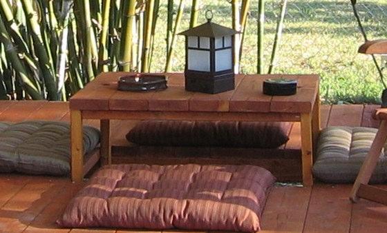 The length of a Kotatsu Table is always approximate as determined by the number and width of the floor boards used to create it.