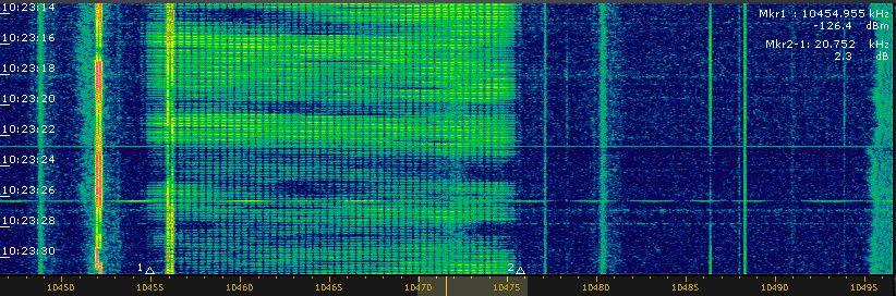 2.12 OTHR UK Rather new on shortwave, the British OTH Radar from the eastcoast of Britain.
