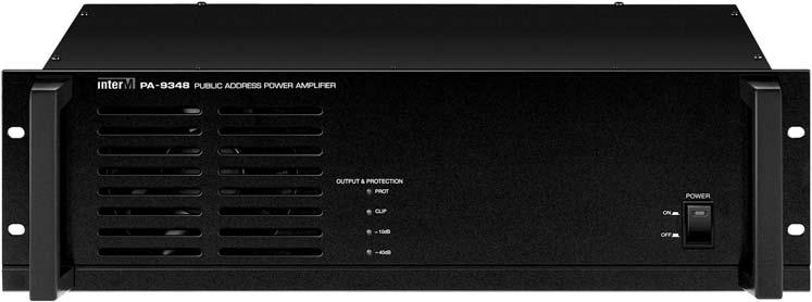 Operation Manual Public Address Power Amplifier PA-9312/9324/9336/9348 * Rack mount products in the Western