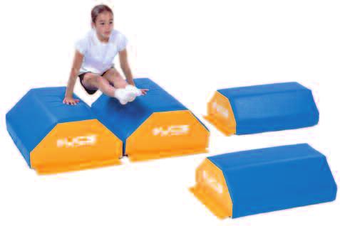 UCS Gym Mats and Padding are fabricated with durable vinyl and resilient polyethylene foam, providing the safe grip and firm support for physical education, gymnastics, martial arts and cheerleading