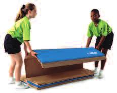 inset). 225 SERIES INSTRUCTOR MATS A giant confidence booster! The original UCS Instructor Mat gives beginning gymnasts added confidence.