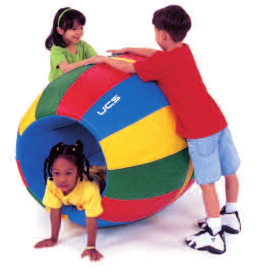 balance, body alertness and coordination as well as being an excellent item for a variety of games such as barrel
