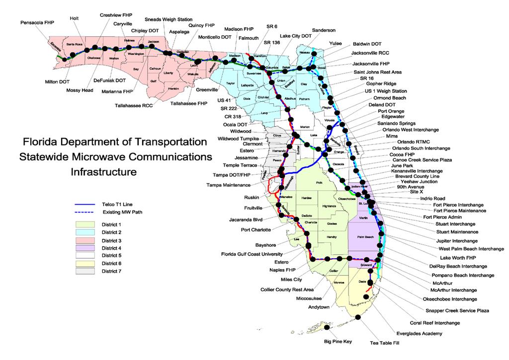 FDOT District Map and