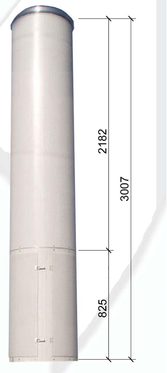 BASE STATION ANTENNAS TRISECTORS GSM- UMTS - LTE -TRISECTOR DUALBAND TRISECTOR 1(790-960 Mhz)+1(1710-2200 Mhz) AZIMUT & TILT VARIABLES ANTENNA Technical specifications MY ROCKET R221DD Frequency Band