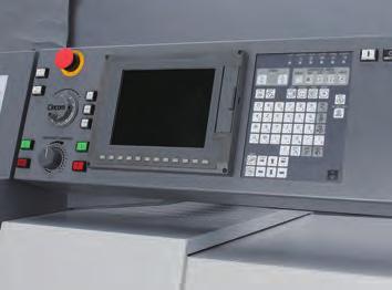 Intuitive screen display is easy to view and read User-friendly screen designed from the operator s perspective High-speed NC The machine is equipped with the latest NC model to drastically reduce