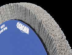 A short trim makes a stiff, fast cutting brush, while a long trim gives the brush added flexibility that enables it to conform to irregular surfaces.