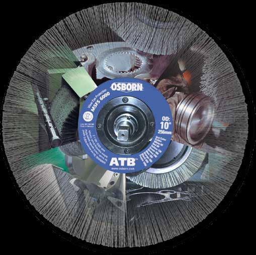 ATB WHEEL BRUSHES ATB WHEEL BRUSHES Osborn provides a complete line of ATB Wheel es including narrow and wide face, small ringlocks, and specialty treated configurations.