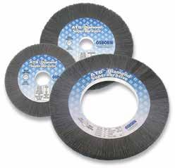 ATB DIAMOND SUPERABRASIVE WHEELS ALUMINUM HUB Innovative brushing tools designed for today s most challenging applications.