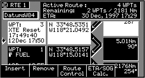 Route ETA Setup Operator s Manual If you choose to use this function, it is probably better to operate the unit in UTC