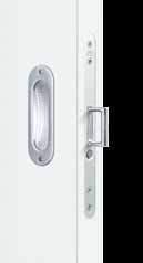matt stainless steel (for glass doors) 48 Handle bar pair Basic, round, Ø 25 mm, 400 mm length, matt